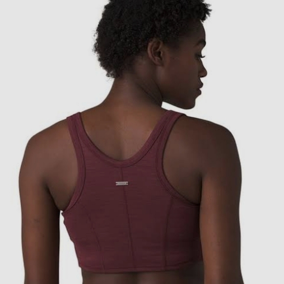 Prana Becksa Bralette Womens M Maroon - Picture 2 of 7